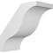 Ekena Millwork 5 1/2-in. W x 10-in. D x 10-in. H Funston Architectural Grade PVC Knee Brace BRCP055X10X10FST - alternate 1